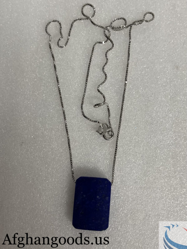 Lapis lazuli Necklace #008 - Image 2