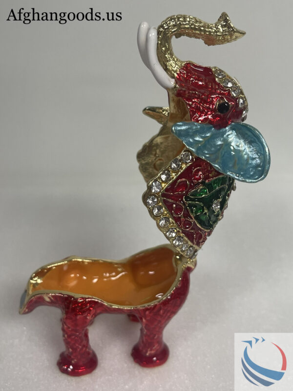 Elephant Jewelry Box #027 - Image 2