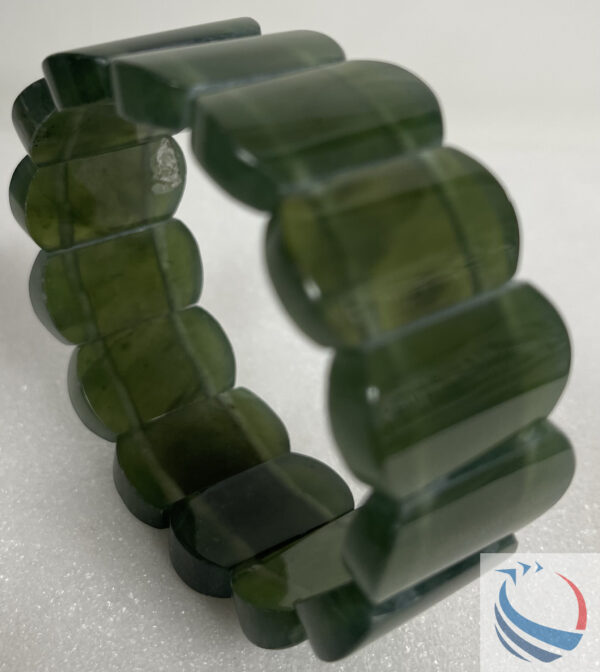 Jade Tile Bracelet #002 - Image 2
