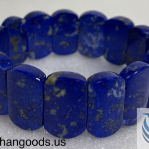Lapis Tile Bracelet #004