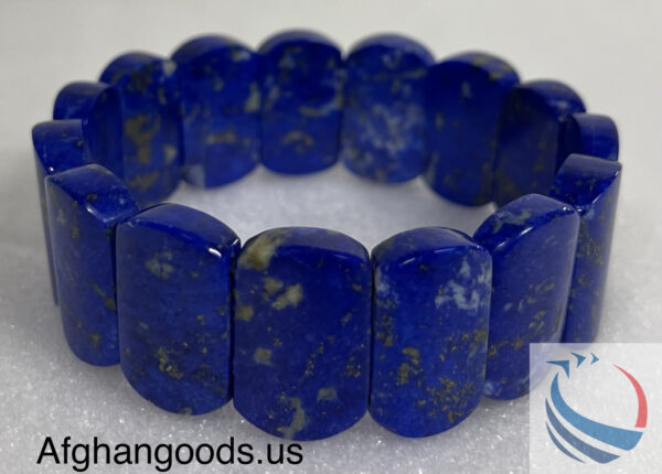 Lapis Tile Bracelet #004
