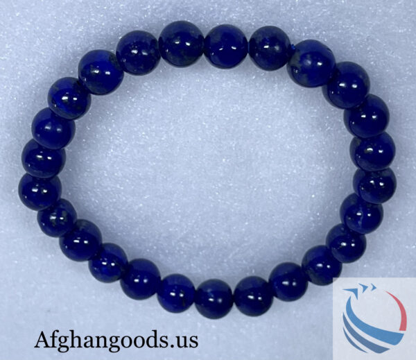 Lapis Beaded Bracelet #003 - Image 2