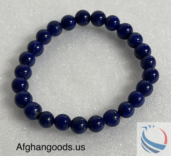 Lapis Beaded Bracelet #003